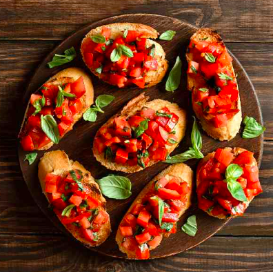 Italian Date Night: Chicken Marsala and Bruschetta For Two People