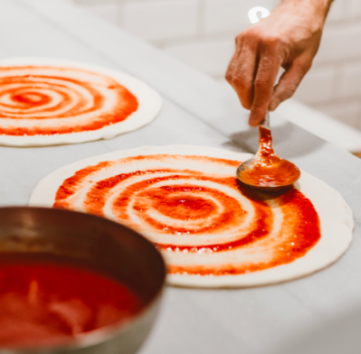 Pizza and Tiramisu from Scratch For Two People