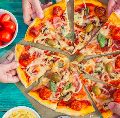 Family Friendly Pizza Party