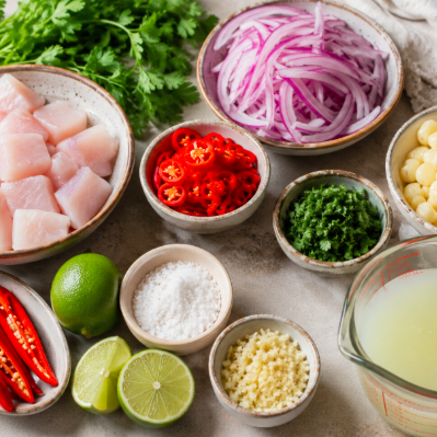 Classic Peruvian Ceviche