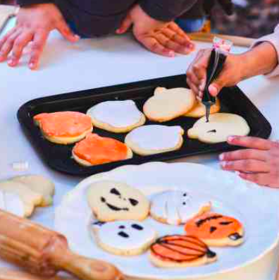 Halloween Cookie Decorating