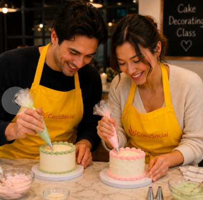 Cake Decorating Workshop: Buttercream Piping Techniques