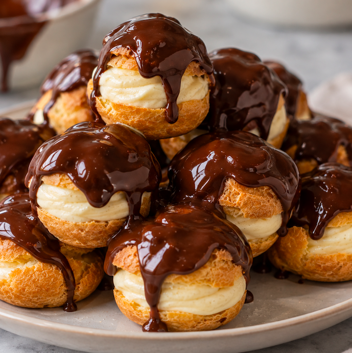 French Pastry: Eclairs & Profiteroles