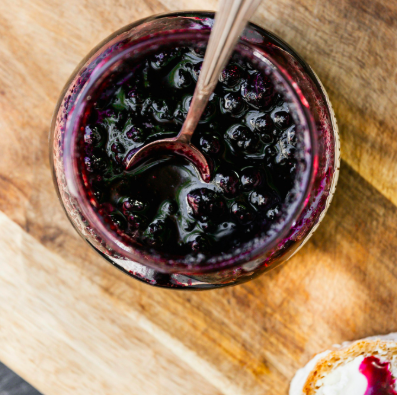 Homemade Sourdough Bread & Berry Jam
