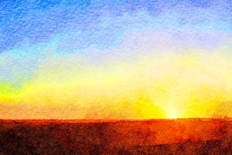 Sunset Watercolor Paintings (BYOB)
