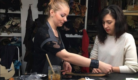 Leather Works: Make a Messenger or Tote Bag