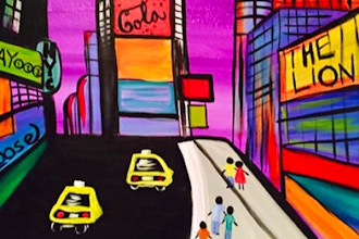 Paint and Sip: Times Square