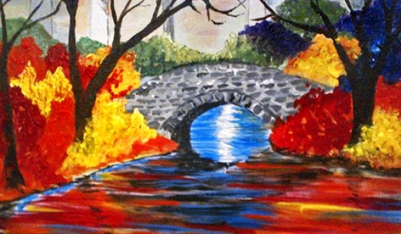 Paint and Sip: Central Park