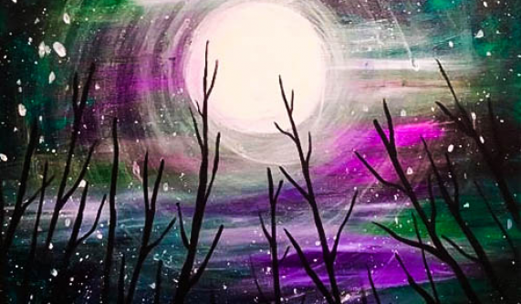 Paint and Sip: Moonlight Wonderland