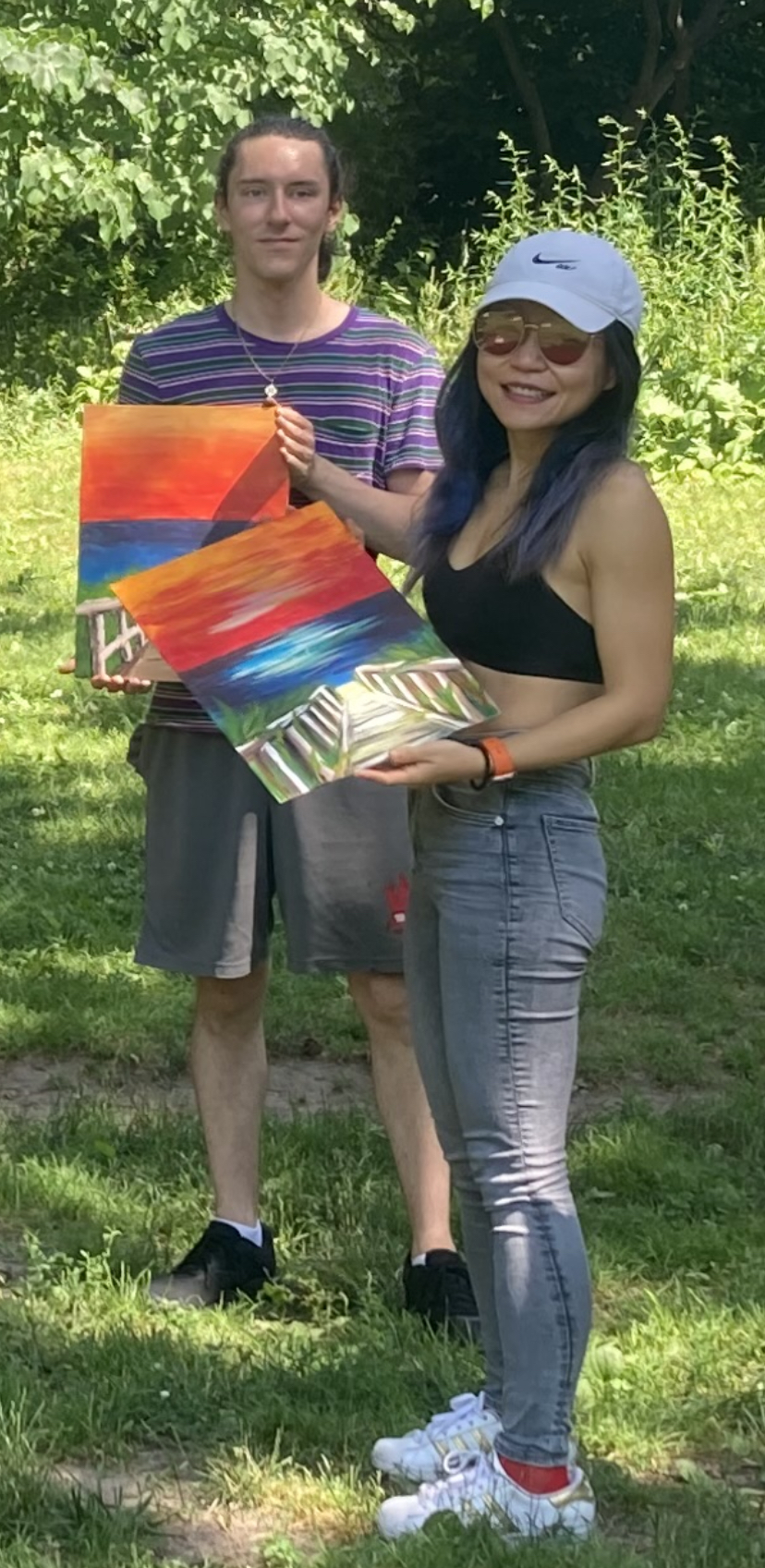 Picnic'n Paint In Central Park