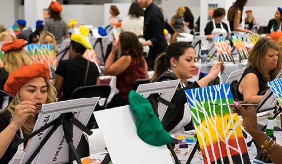 Lgbtq Drink N Draw At The Toolbox Painting Classes New York