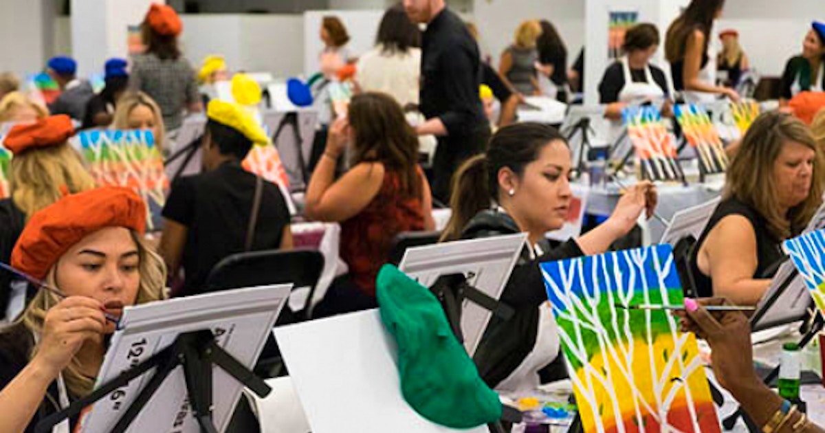 Lgbtq Drink N Draw At The Toolbox Painting Classes New York