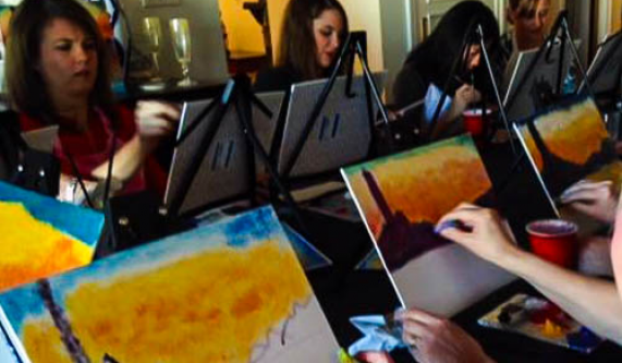 Painting Party at Turtle Bay