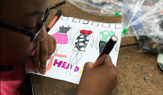 Kids' Saturday Fashion Design and Sewing