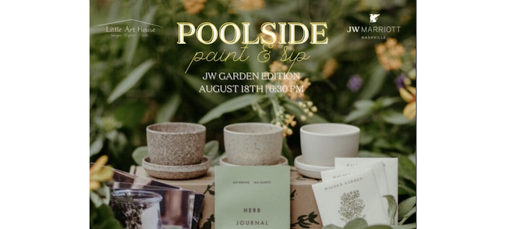 Paint & Sip: Botanical Gardens