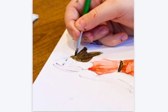 Kids Fashion Illustration With Watercolor (Via Zoom)