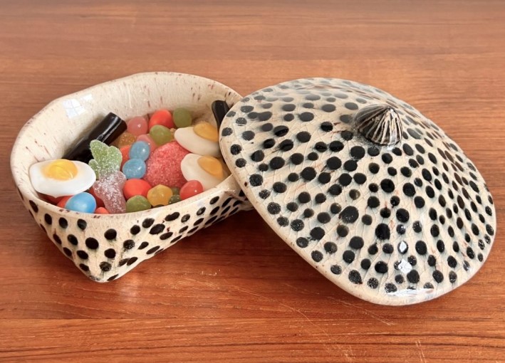 Clay Pairing: French Candy Tasting and Ceramic Box