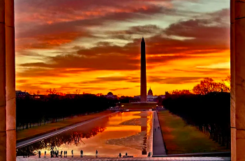 Autumnal Equinox Sunrise on the National Mall