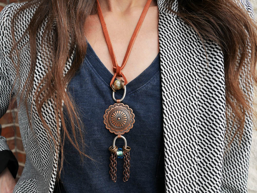 Concho Necklace