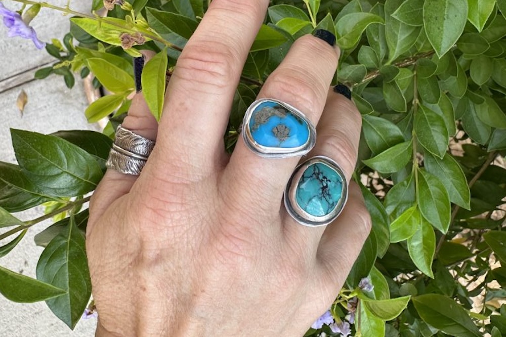 Bezel Set Ring
