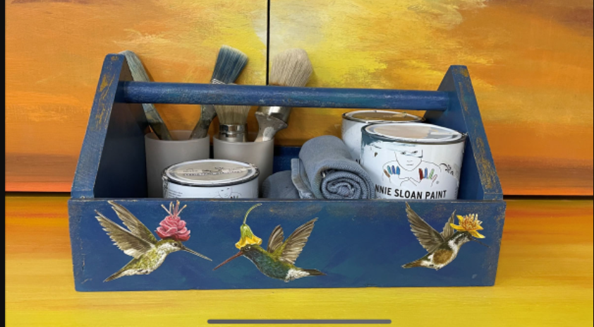 Painted Tool Caddy