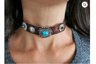 This is Riveting Choker / Wrap Bracelet