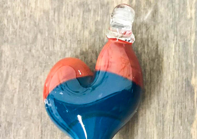 Heart Pendants (Flameworking - 2 Hours)