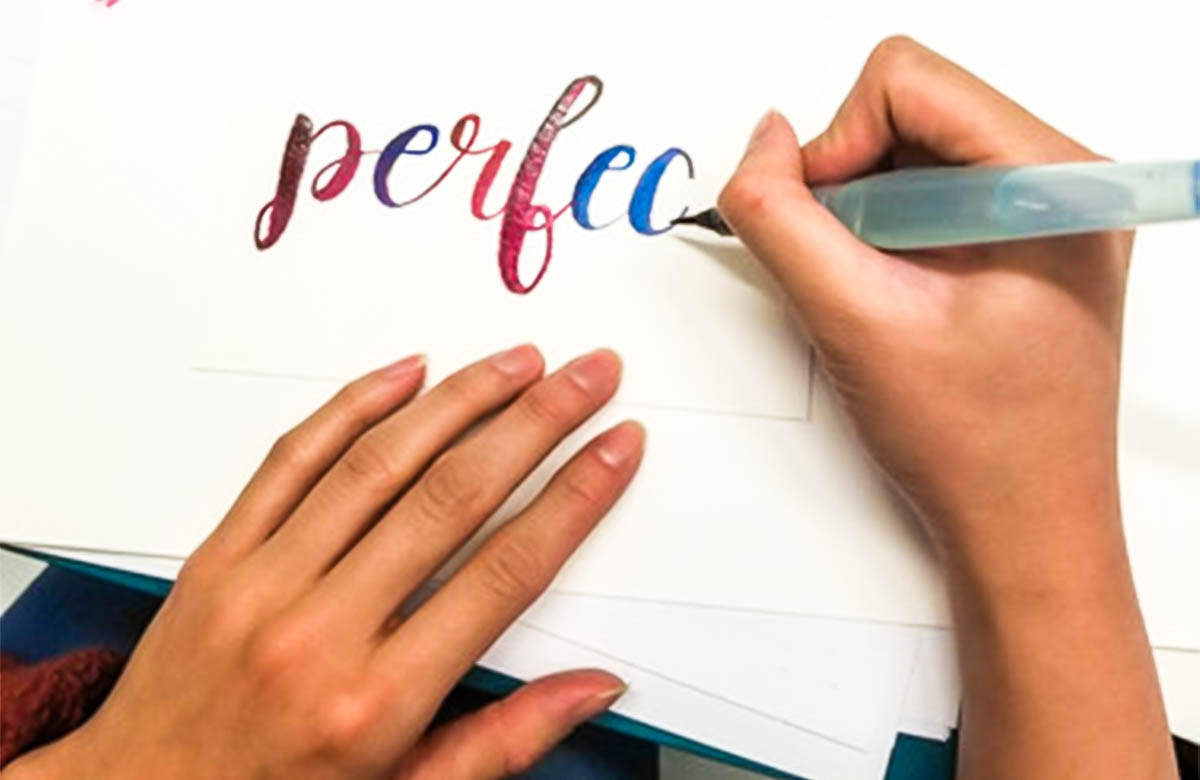 Watercolor Brush Lettering