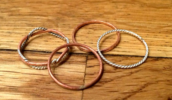 Introduction to Jewelry Making: Stacked Rings