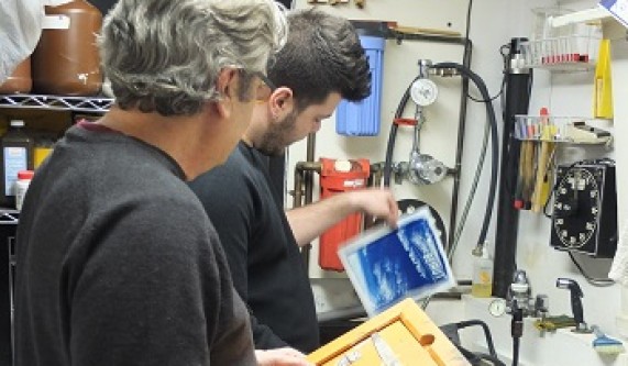 Cyanotype Printing