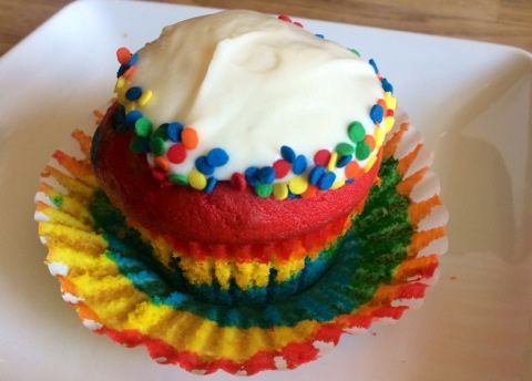 Rainbow Cupcakes (In-Person Ages 6-8 w/ Caregiver)