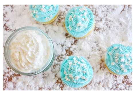 Snow Princess Cupcakes (Ages 2-8 w/ Caregiver)