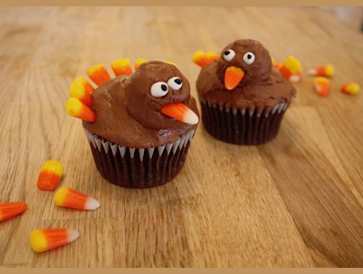 Turkey Cupcakes (Ages 2-8 with Caregiver)