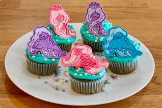 Mermaid Cupcakes (Ages 2-8 w/ Caregiver)
