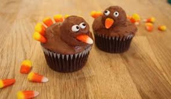 Turkey Cupcakes (Ages 5-8 w/ Caregiver)