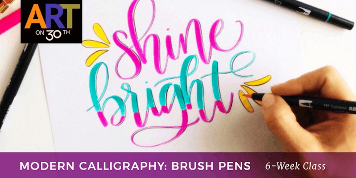 Brush Calligraphy for Beginners Workshop – Old Town San Diego