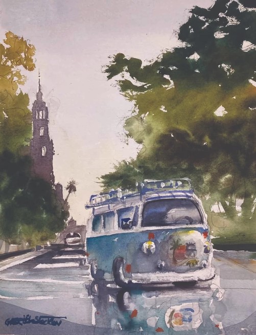 Intro to Watercolor Painting (Level 1)