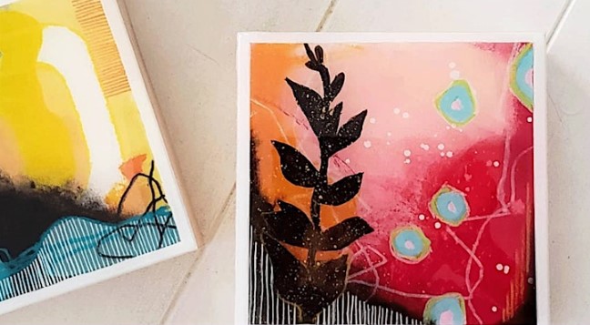 Smalls and Talls: Making Mixed Media Minis