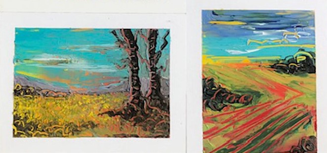 Textured Abstract Landscapes