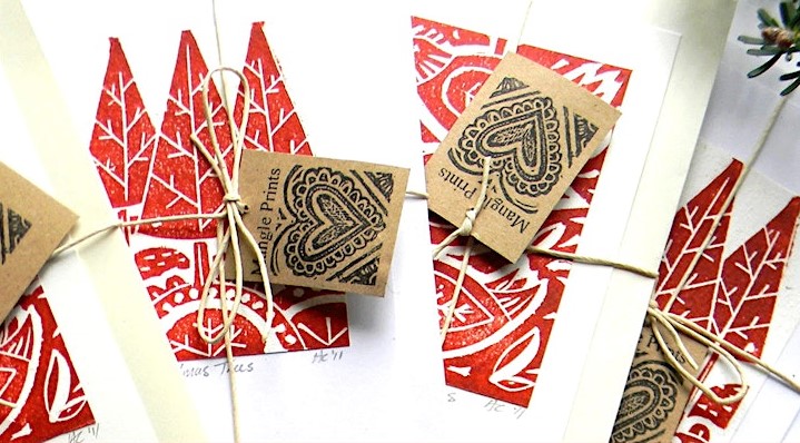 Carve & Print Your Own Greeting Cards Workshop