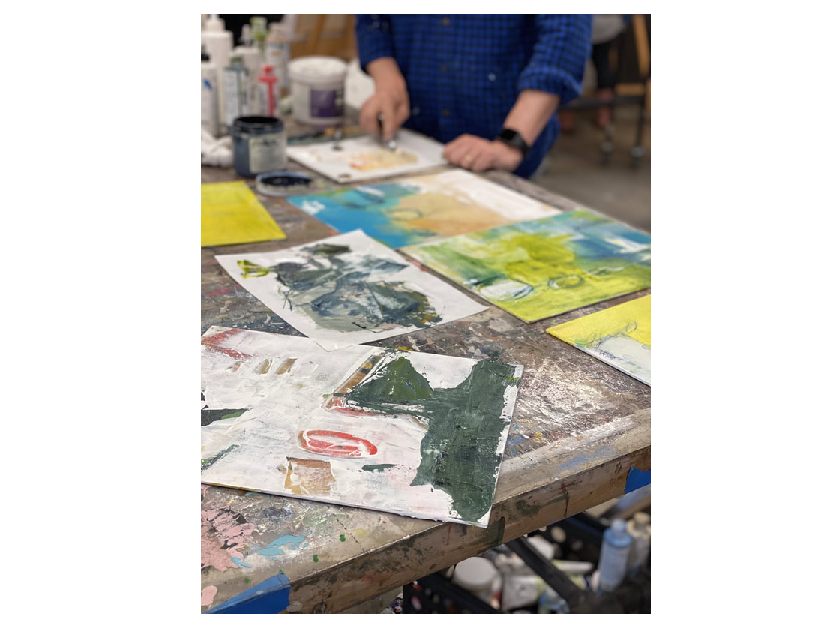 Intro to Abstract Acrylic Painting