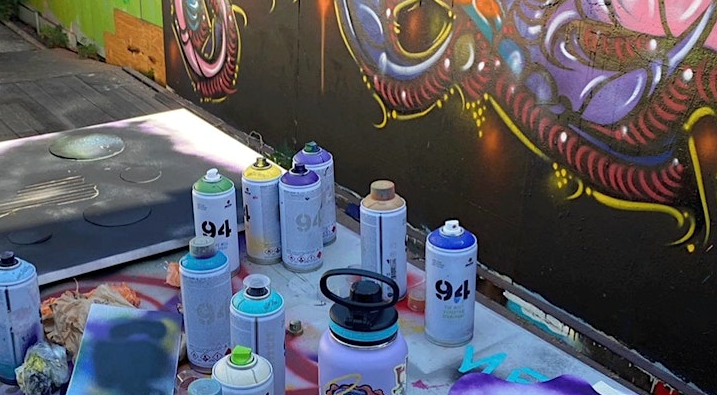 Spray Paint: Working with Montana 94 Workshop
