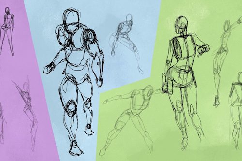 Capturing the Human Gesture Figure Drawing Classes San Diego