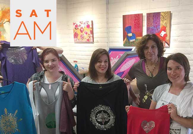 Silk Screen & Hot Foil [Class in San Diego] Art on 30th CourseHorse