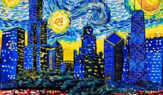 Van Gogh Visits Chicago