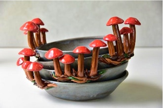 BYOB Mushroom Pottery