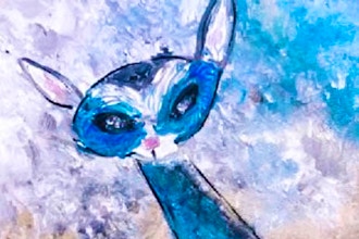 Abstract Kitty Painting Classes Los Angeles Coursehorse