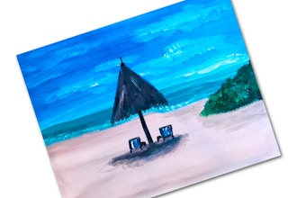 Paint + Sip: Beach Palapa