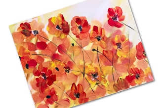 Paint + Sip: California Poppies