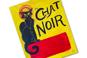 Paint + Sip: Le Chat Noir